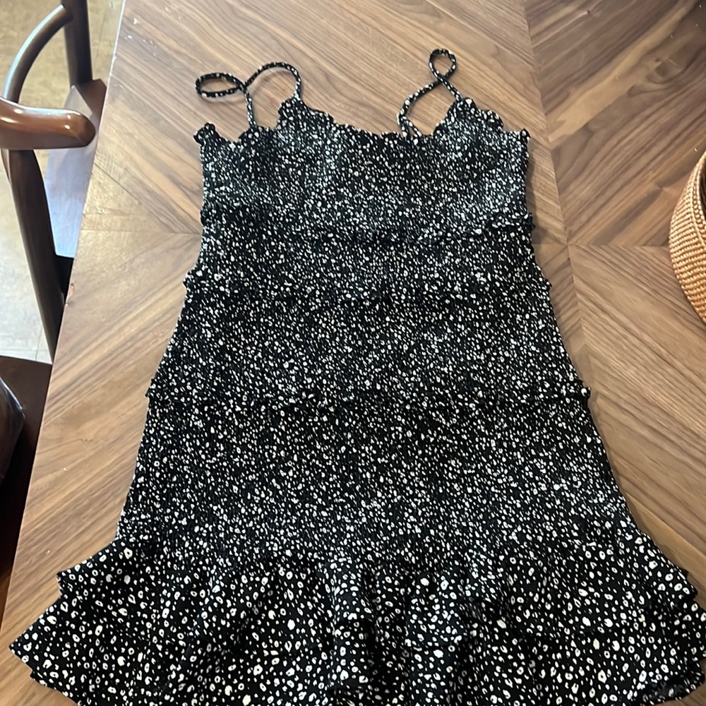 Black and White Dress